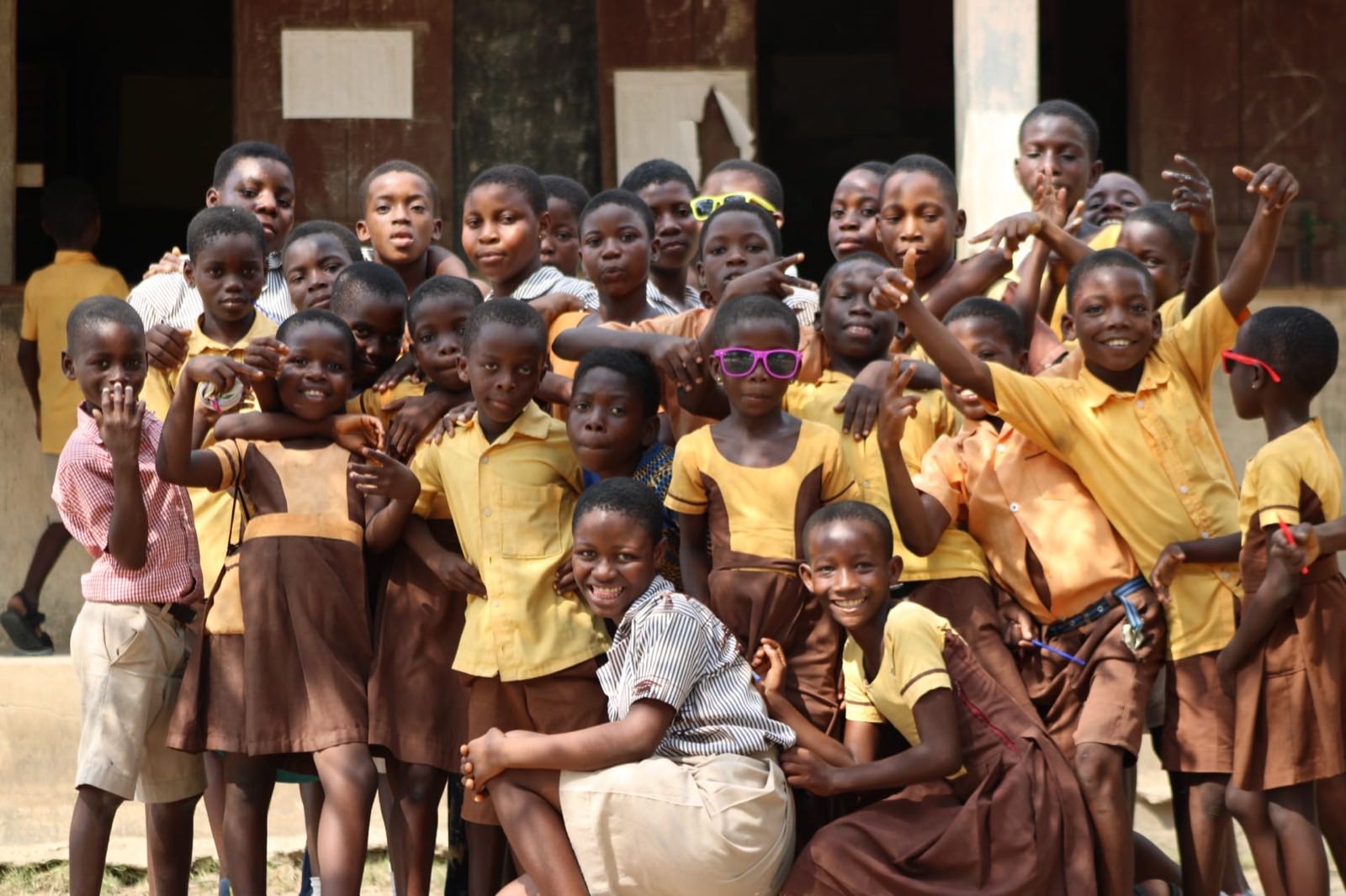 Students in the Volta Region of Ghana